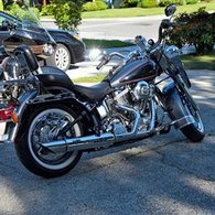 1995 Harley-Davidson Artisanal 2 tone ...