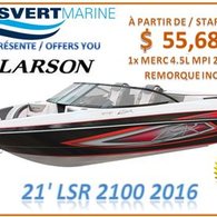 2016 Larson *21 LSR 2100 IN STOCK