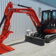 2014 Kubota KX040 4GA Angle-Blade