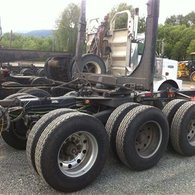 2004 Peerless tridem pole trailer