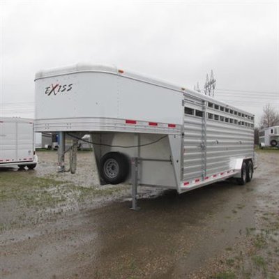 2018 Exiss 2018 EXISS 7X24 Stock Gooseneck All Aluminum He...