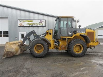 2008 Deere 544J Loader Chargeur sur roues