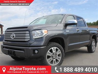 2017 Toyota Tundra Platinum A/T Tires - Tow Pkg - Nav - Sunroof - JBL