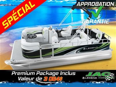 2016 Legend Boats Ponton Splash Plus Flex Mercury 15 EL Bateau pêche **Premium package 3,064$ Inclus