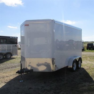 2017 Mirage 2017 Mirage 7 X 14 V-Nose Cargo Trailer with Ra...