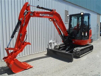 2014 Kubota KX040 4GA Angle-Blade