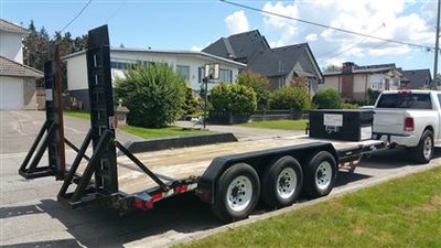 2012 Load Trail CC21 – Carhauler 21,000 Lb w/ 8? Channel Frame & Drop Axles