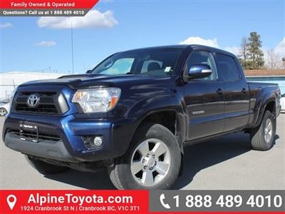 2013 Toyota Tacoma 4WD DBL CAB V6 AU  - Low Mileage