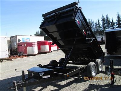 2016 Eagle Trailer 7 x 12 Dump Trailer 10K GVW