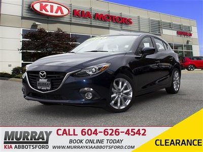 2016 Mazda MAZDA3 SPORT GT**Leather**Sunroof**Navi**Auto**