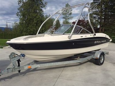 2012 Bayliner 185 Bow Rider White