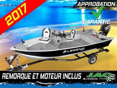 2017 Legend Boats Bateau 16 ProSport SC Mercury 15 Chaloupe Pêche **Premium package 1,443$ inclus