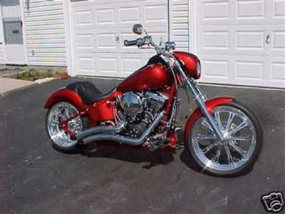 2002 Harley-Davidson CVO SE Deuce red