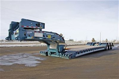 2014 Deloupe 65 Ton HRGN Ramp Lowboy