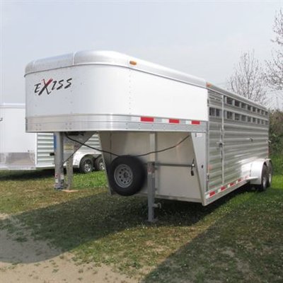 2018 Exiss 2018 Exiss 20 Ft Stock Gooseneck Trailer w. Sli...