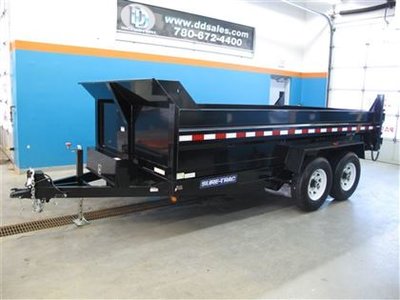 2016 Sure-Trac 7 x 14 HD Dump Trailer 14K GVW